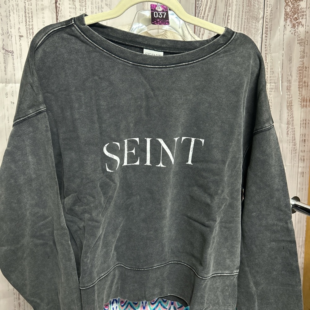 Gray SEINT Sweatshirt